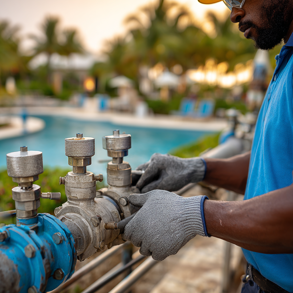 cleaning-the-grease-trap-equipment